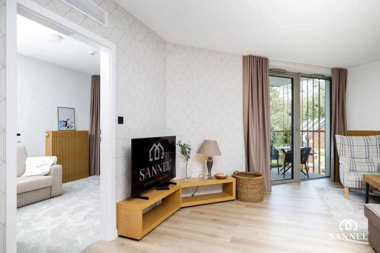 Apartament Golden Sand Z Dostepem Do Basenow,Jacuzzi,Strefy Saun- Pinea Apartments Pobierowo-Sannel Apartments For Rent ภายนอก รูปภาพ