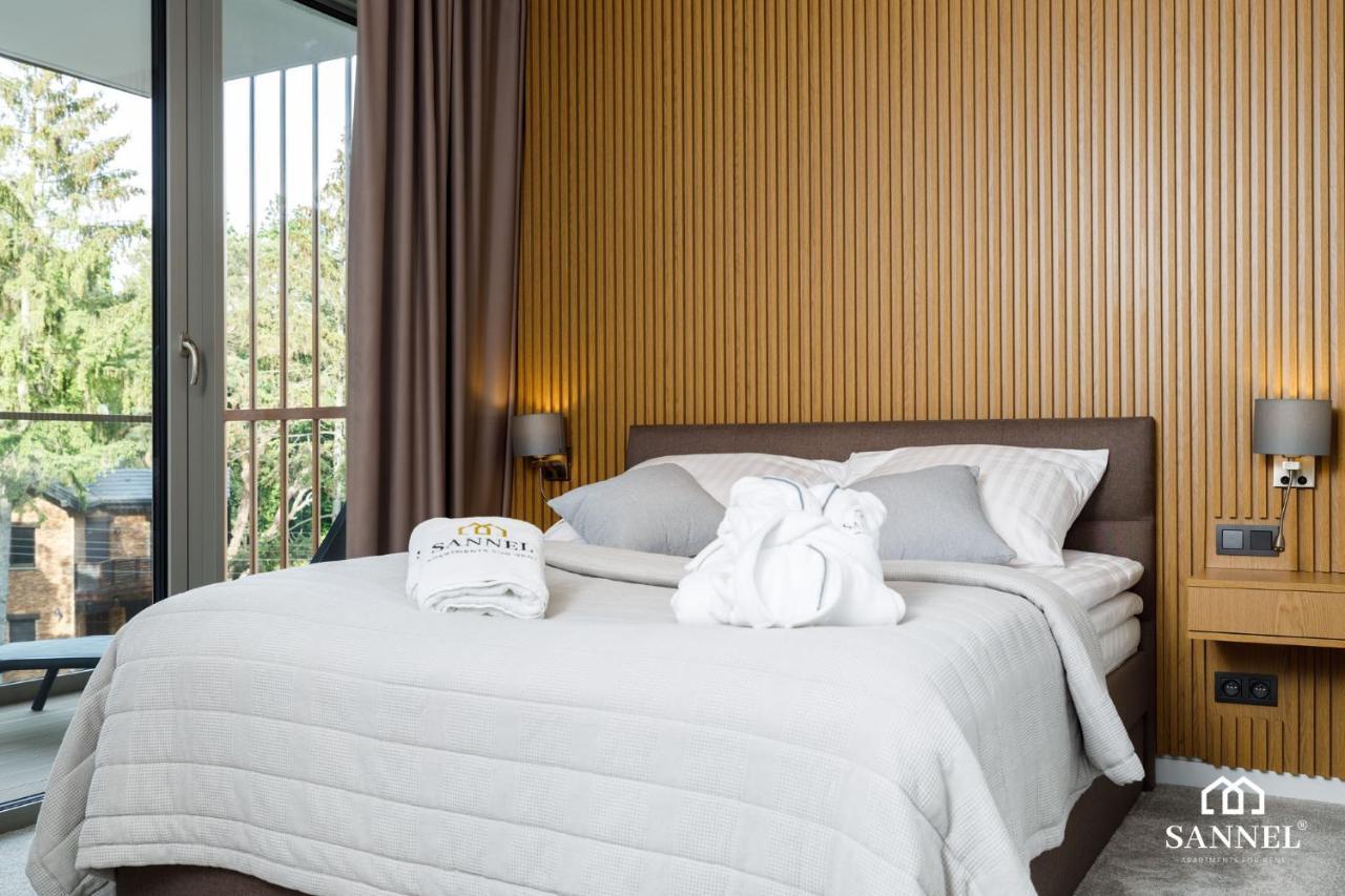 Apartament Golden Sand Z Dostepem Do Basenow,Jacuzzi,Strefy Saun- Pinea Apartments Pobierowo-Sannel Apartments For Rent ภายนอก รูปภาพ